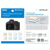 PULUZ 2.5D 9H Tempered Glass Film for Sony ILCE-9 (A9), Compatible with Sony RX100/II/III/IV/V/IV / A99 / HX400 / H300 / A99II / A7RIII / A7RII / A77II / RX10II / WX500 / HX90V, Samsung WB1100 / EX2F, Olympian VH-410