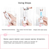 Facial Steamer Nano Spray Water Replenishing Instrument Portable Cold Spray Machine Charging Beauty Instrument Automatic Alcohol Sprayer, Style:Cute Deer(White)