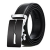 Dandali Casual Men Automatic Buckle Belt Business Soft Leather Pants Band, Length (cm): 115cm(ZD-26)