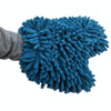 Chenille Double-Sided Microfiber Car Cleaning Thumb Gloves(27x21cm)