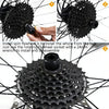 10 PCS Small Flywheel Tool Bicycle Flywheel Disassembly Installation Maintenance Tools(Black)