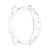 For Garmin Forerunner 158 / 55 Half Coverage Hollowed TPU Protective Case(Transparent White)