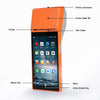 SGT-SP01 5.5 inch HD Screen Handheld POS Receipt Printer, Suit Version, UK Plug(Orange)