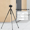K&F Concept E224A3 DSLR Phone Tripod 67 inch Aluminum Mini Portable Video Camera Tripod(White)