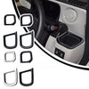 For Honda 2023 N-box JF5/JF6 Right-hand Drive Cup Holder Decorative Frame Patch(Blackwood)