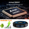 HK1RBOX-W2 Android 11.0 Amlogic S905W2 Quad Core Smart TV Box, Memory:2GB+16GB(UK Plug)