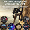 LEMFO K65 1.43 inch Bluetooth Call Smart Watch, Support Heart Rate / Blood Oxygen(Black)
