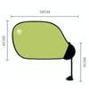 Car All Round Window Sunshade Adjustable Sunscreen Heat Insulation Sun Shade(Fresh Green)