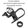 Mountain Bike Bells Cycling Equipment Accessories(Black)