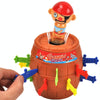 2 PCS Tricky Toys The Pirates Uncle Insert Sword Barrel Table Game