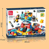 172pcs /Box Variable Robot Car Building Block Toys Children Educational Assembling Toys