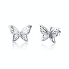S925 Sterling Silver Butterfly Earrings