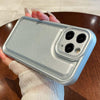 For iPhone 11 Pro Leather Texture TPU Phone Case(Silver)