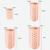 1pair Breathable Perforated Toe Protectors Anti Wear Sleeves, Size: S(Transparent)