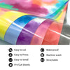 Clouds Watercolor Tie Dye Heat Transfer Vinyl Make Sign Pattern Cricut Film 50 x 100cm(Purple Green)
