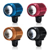 S7 Motorcycle Rearview Mirror LED Strobe Spotlight(Black)