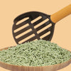 Cat Litter Scoop with Ergonomic Handle (Grey + Green)