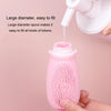 100ml Shower Bath Brush Dispenser Bottle Travel Portable Shampoo Cosmetic Lotion Dispenser Bottle(Dark Pink)