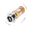 H6M/P15D 15W 1300 LM 6500K Motorcycle Headlight with 28 SMD-3030-LED Lamps, DC 12V(White Light)