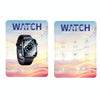 100pcs /Pack Luggage Shape Packaging Box PVC Transparent Package Box For Watch Case Lens Film, Spec: 10