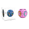 3 PCS Finger Magic Bean Magic Cube Toy Children Intelligence Fingertip Spinning Top(Lilac)