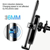 S19 15W Gravity Car Phone Wireless Charging Stand(Blue)