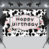 150x90cm Cartoon Cow Theme Birthday Party Decoration Background Cloth Photography Banner(2023SRB134)