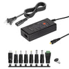 65W 6-20V Adjustable 3A DC Power Adapter Charger, Specification: US Plug