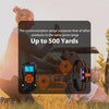 Dog Training Collar - 500m Range, Waterproof, Rechargeable