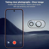 For Google Pixel 9 IMAK High Definition Rear Camera Glass Lens Film, Black Eye Design