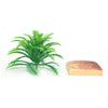 20 PCS Smulated Bushes with Base Model Iron Tree Grass Aquarium Water Tank Decoration
