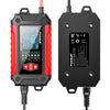 FOXSUR Cars Motorcycles 12V Lithium Cattery Charger With Battery Detection(US Plug)