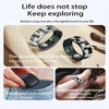 R9 SIZE 8 Smart Ring, Support Health Monitoring / Gesture Control / Somatosensory Games(Black)