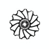 ENLEE Mountain Bicycle Rear Derailleur Guide Wheel Ceramic Bearing Tension Pulley, Size: 11T(Black)