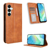 For Samsung Galaxy A16 5G Magnetic Buckle Retro Texture Leather Phone Case(Brown)