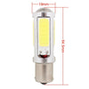 2 PCS 1156/BA15S 1250LM 20W + 5W 5 x COB LED White Light Car Brake Light Lamp Bulb, DC 12-24V