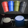 Car Heat Resistant Flame-retardant PBT Ashtray(Blue)