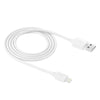 HAWEEL 1m High Speed 35 Cores 8 Pin to USB Sync Charging Cable for iPhone, iPad(White)