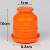 10 PCS Thickening Plastic Dice Cup Shaker Cup with Bottom Bar Nightclubs KTV Accessories Entertainment Desktop Games without Dice, Random Color Delivery