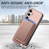 For Samsung Galaxy S25+ 5G Retro Magsafe Card Bag PU Back Cover Phone Case(Pink)