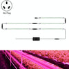 LED Plant Lamp Household Full Spectral Filling Hard Lamp Strip, Style: 30cm 5 Head(Pink Light AU Plug)