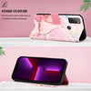 For alcatel 1S (2021) / 3L (2021) PT003 Marble Pattern Flip Leather Phone Case(LS005)