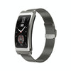 K7 1.14 inch TFT Screen Smart Call Bracelet, BT Call / Heart Rate / Blood Pressure / Blood Oxygen, Strap:Milanese Steel Strap(Tarnish)