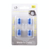 Blue Anodized Aluminum Tire Valve Stem Caps 4 pcs(Blue)