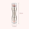 4 In 1 Retractable Metal Makeup Brush(Rose Gold)