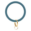 SiB005 Large Round Silicone Bracelet Keychain Outdoor Sports Silicone Bracelet(Iron Green)