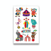 30 PCS Cartoon Cute Tattoo Stickers Children Amusement Park Stickers(WK-003)