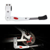 Aluminum Alloy Bicycle Adjustable Kickstand Parking Rack(White)