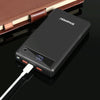 HAWEEL DIY 6 x 18650 Battery 24W Fast Charge Power Bank Box Case with Display, Not Include Battery (Black)