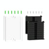 Game Card CD Disk Storage Bracket Wall Mounted Storage CD Case(Black)